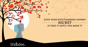 Love Your Wife/Husband Anyway; Secret Is Fake It Until You Make It, Marriage in Pakistan