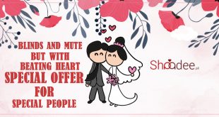 Blind And Mute But With Beating Heart; Special Offer For Special People, Blind Matrimony, Deaf Matrimony