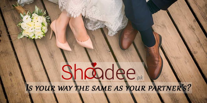 Is your way the same as your partner’s?, Shaadi Online